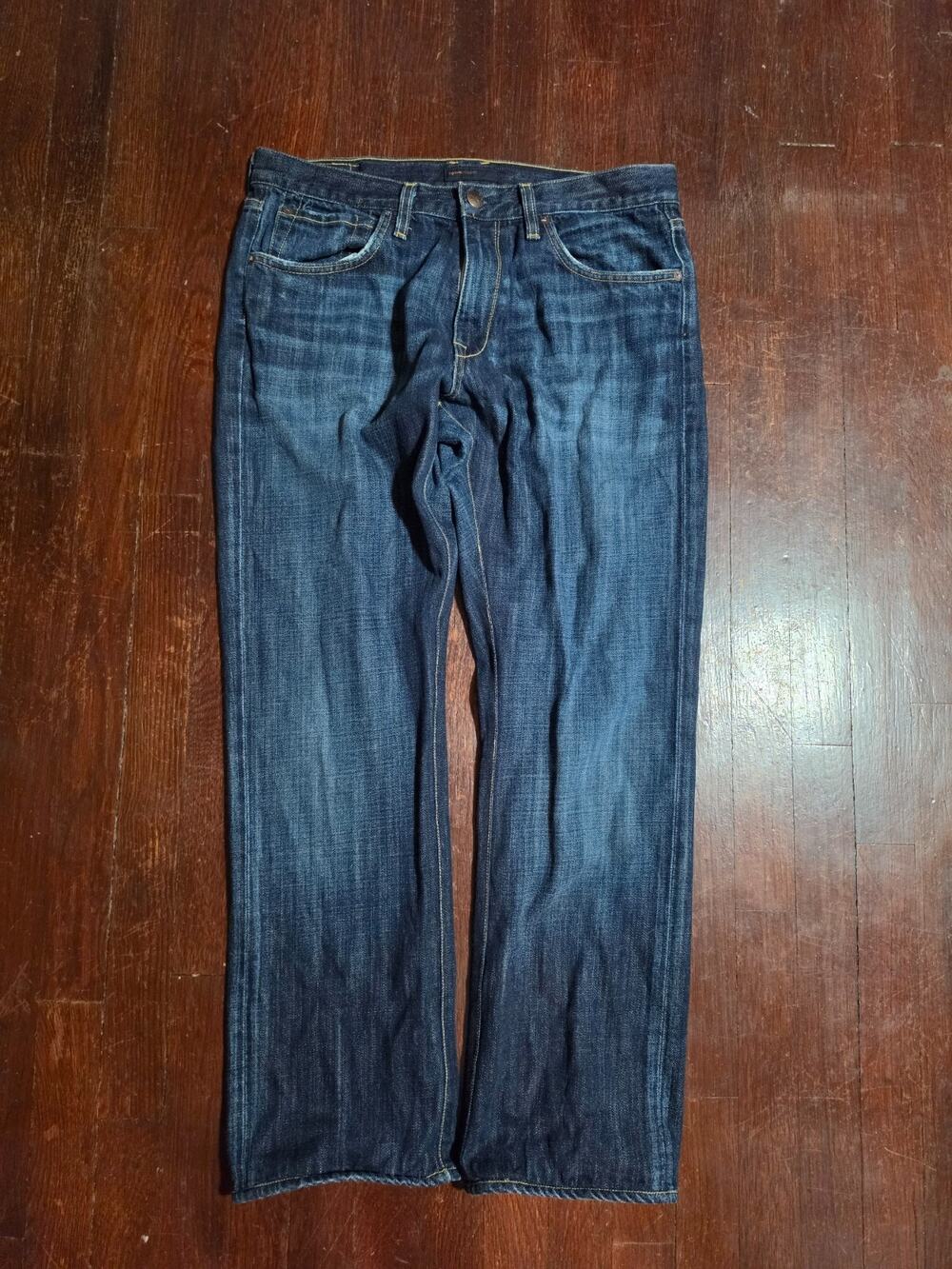 Agave Copper Denim Jeans USA California Men's 34x30 Waterman Relaxed Straight